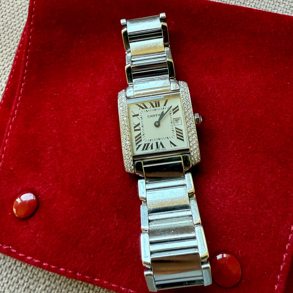 CARTIER TANK FRANCAISE WATCH